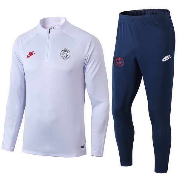 Chandal Del Paris Saint Germain 2019-2020 Blanco Azul